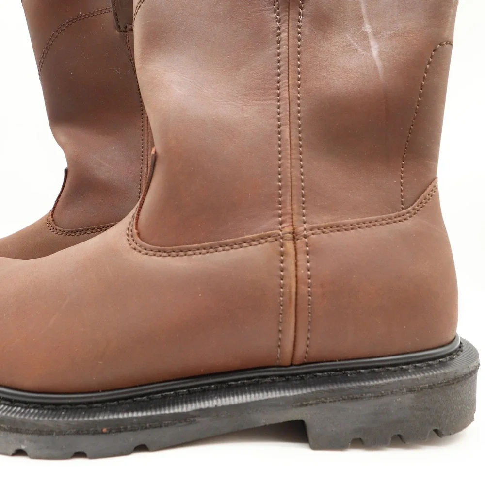 WORX Modern 5701 Steel Toe Work Boots Mens 12 Brown Leather NWT NIB